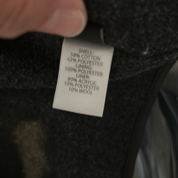 Saks Fifth Avenue Black Trench Coat with Removable Liner Size S - Picture 13 of 13